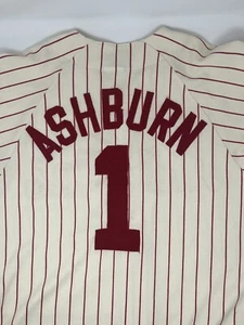 Ritchie Ashburn Philadelphia Phillies MLB Cooperstown Retro Baseball Jersey (M) - Picture 1 of 9