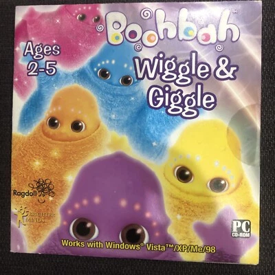 BoohBah Wiggle & Giggle (Ages 2-5) (CD, 2006) for Win/Mac -NEW PC CD in SLEEVE - Image 1 of 4