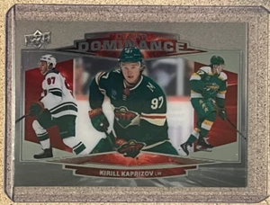 Kirill Kaprizov Clear Dominance 2022-23 Upper Deck #CD11 - Minnesota Wild - Picture 1 of 2