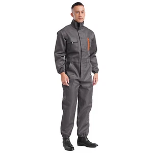 Mens Zip Mechanics Work Overalls Long Sleeve Waterproof Romper Jumpsuit Rainsuit - Picture 1 of 50