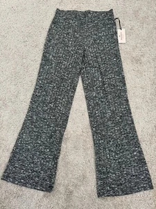 NWT Juicy Couture Women's RIB SOFT WIDE LEG Bootcut Pants Size XS - Picture 1 of 2