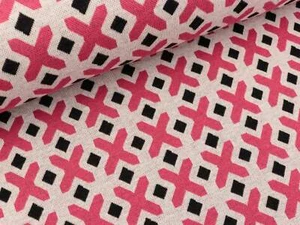 Hamburger Liebe 3 Jacquardjersey Weekender Choose Me meringa-azalea-schwarz - Bild 1 von 1