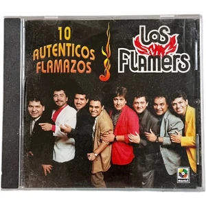 LOS FLAMERS 10 Autenticos Flamazos CD Regional Mexican Cumbia Latin Music 1990s - Picture 1 of 4