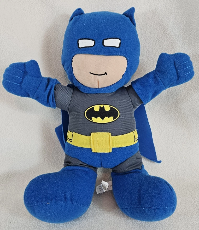 Batman Super Friend Buddy 14" Blue Plush Toy Factory 2017 DC Comics Toddler - Image 1 of 4