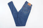 Levi's 710 Super Skinny Damen Jeans W25 L32 25/32 blau stone gerade Stretch H150
