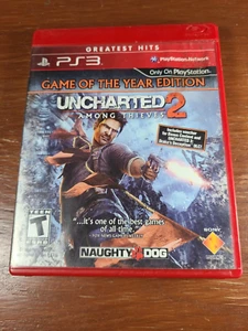 Uncharted 2 Among Thieves GOTY (PS3 PlayStation 3) Complete w/ Manual CIB - Picture 1 of 3