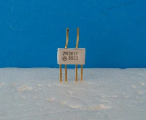 2N3817 DUAL LOW NOISE TRANSISTOR PNP AMPLIFICADORES DIFERENCIALES MOTOROLA GOLD RARE - Imagen 1 de 8