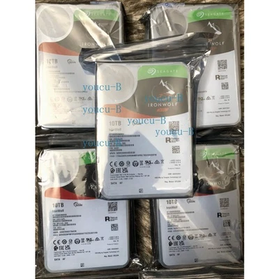 Seagate IronWolf NAS 10TB 7200RPM 3.5" SATA Hard Drive HDD ST10000VN0008 - Image 1 of 3