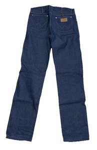 Men's Rigid Wrangler Cowboy Cut 13MWZ Original Fit Denim Jeans Rigid Blue 33X34 - Picture 1 of 8