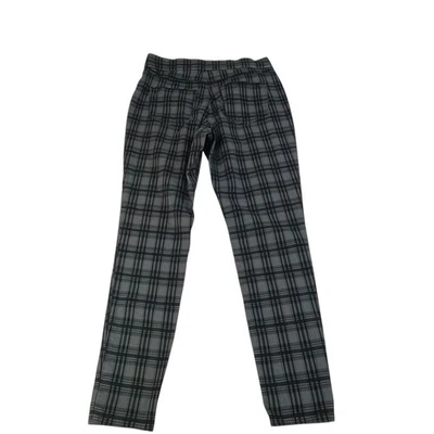 Pantalones ajustados para mujer Nine West grises a cuadros Heidi talla 10 cintura elástica Foto 1 de 4