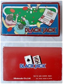 Nintendo Game AND & Watch BJ-60 Black jack Multi Screen - Vintage Game Blackjack