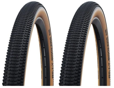 PAIR Schwalbe BILLY BONKERS 26 x 2.25 BRONZE WALL Dirt Jump Bike TYRES - Image 1 of 4
