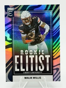 2022 Panini Donruss Elite Malik Willis Rookie Elitist #RE-2 Liberty University - Picture 1 of 2