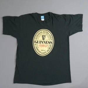 Vtg Guinness Beer T-Shirt Sz XL Fruit Of The Loom Single Stitch Made In USA - Picture 1 of 13