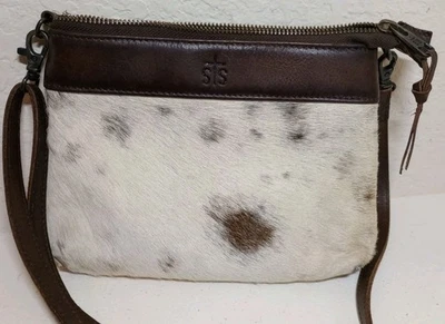 Cartera Bandolera STS Ranchwear Cuero de Vaca Genuino y Cuero - Western Boho Foto 1 de 4