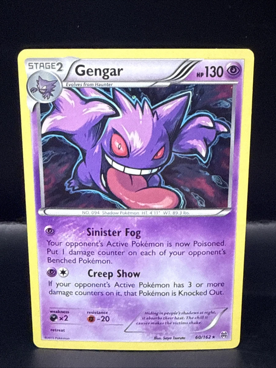 Gengar Pokémon TCG Breakthrough Collectible Individual Card Games