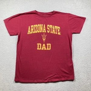 Arizona State University Dad T-Shirt Herren Large Maroon Sun Devils Kurzarm - Bild 1 von 7