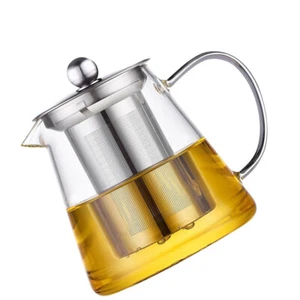Tea Kettle Glass Stovetop Teapot Crystal Tea Set Glass Lemonade Pitcher - Bild 1 von 11