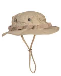 US Army Camuflaje Gi Sombrero de Selva R/S Boonie Caqui Talla XXL Pescado Gorro - Imagen 1 de 1