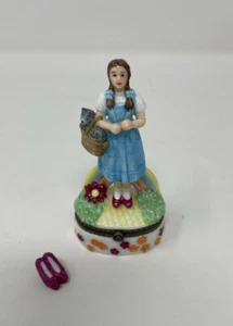 Caja con bisagras de porcelana Wizard of Oz Dorothy PHB - Midwest of Cannon Falls sin caja - Imagen 1 de 11