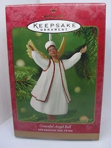 2001, Graceful Angel Bell, adorno de recuerdo de Hallmark - Imagen 1 de 1