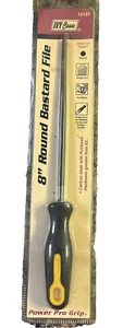 Ivy Classic 12107 8" Round Bastard File Power Pro Grip Carbon Steel NOS Tool - Picture 1 of 1