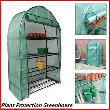 4 Tier Greenhouse Outdoor Garden Plants Grow Green House with PVC Cover