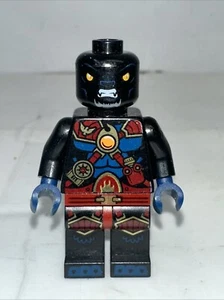 LEGO Tormak Black Outfit tiger minifigure Legends of Chima 70222 loc133 - Picture 1 of 2