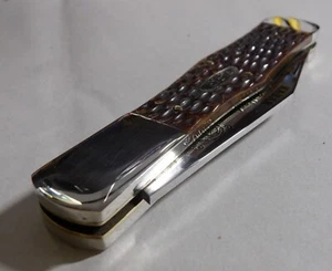 Ka-Bar Collectors Club #5309 1982 Bone Coke Bottle 5 1/4" - Picture 1 of 11