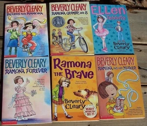 Beverly Cleary Ramona Quimby Series Complete 5 PB Lot and 1 Ellen - Picture 1 of 3
