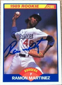 Ramon Martinez Autographed 1989 Score #635 Rookie Card  - Picture 1 of 1