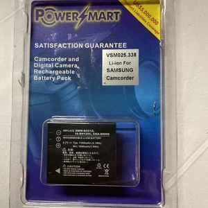 PowerMart Samsung Digital Camera/camcorder Replacement Battery Sealed DMW-BCC12 - Picture 1 of 5