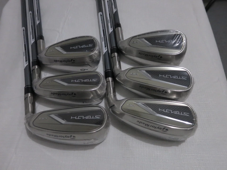 Taylormade Stealth HD iron set 5-PW irons Speeder NX 60S Stiff Flex Graphite