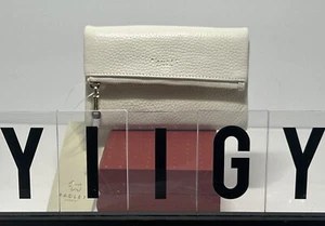 🐼💦 Radley London 🐼💦 Natural Leather Bifold Credit Card Holder Wallet 🐼D33 - Picture 1 of 8