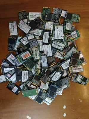 Lot of 10 M.2 SATA NGFF SSD 120/128GB 2242 Solid State Hard Drives PC - Image 1 of 3