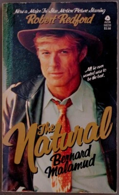 THE NATURAL - Bernard Malamud / 1982 Avon MTI Movie Tie-in Robert Redford Foto 1 de 4