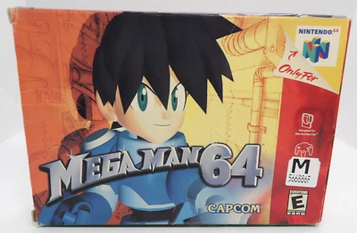 Mega Man 64 (Nintendo 64, 2001) N64 Authentic Box + Cartridge Tested *NO Manual* - Image 1 of 4