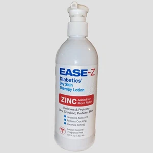 Ease-Z Diabetic Lotion for Dry Skin ZINC & Shea Butter 10.9 Fl Oz READ DESCRIPTI - Picture 1 of 2