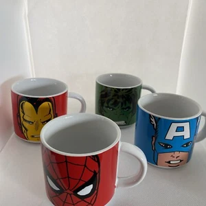 Marvel Stacking Ceramic Mugs - Iron Man, Spider-Man, Captain America and Hulk  - Picture 1 of 20