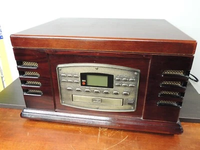 ESTATE CROSLEY MUSIC CENTER,AM/FM RADIO.CASSETTE,CD ,RECORD PLAYER - Image 1 of 4
