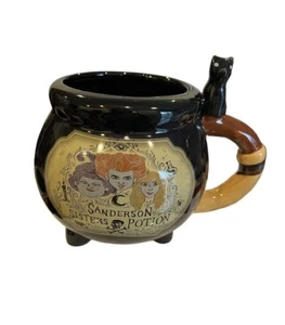 Nueva taza de caldero Hocus Pocus Sanderson SIsters cerámica esculpida 3D - Imagen 1 de 3
