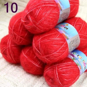Sale 6BallsX50g Luxury Soft Cotton Warm Wrap Shawl Hand Knit Crochet Yarn 10 - Picture 1 of 6