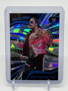 2023 Panini Revolution WWE Bret "Hit Man" Hart Base Cubic /49 WWE Legend SSP
