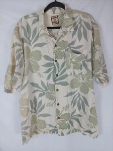Tommy Bahama Mens 100% Silk Paisley Button Front Casual Hawaiian Shirt XL T2 - Picture 1 of 3