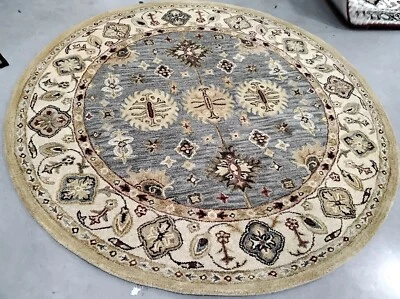 Alfombra de manchas traseras RD AZUL/MARFIL 6' X 6', precio reducido 1172754209 AN547A-6R Foto 1 de 4