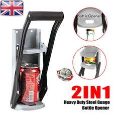 16oz 500ml Tin Can Crusher Wall Mount Large Beer Bottle Opener Recycling Tool