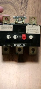 GE TFK236T100 TYPE TFK TRIP UNIT 100AMP 3POLE - Picture 1 of 4
