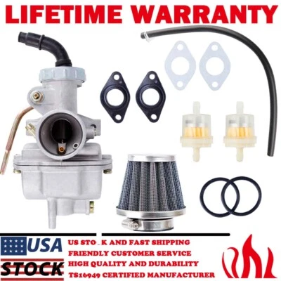 PZ20 Carburetor 50 70 90cc 100cc 110cc 125cc 135cc ATV Quad Go kart SUNL TAOTAO — 第 1/4 张图片