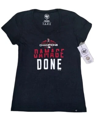 NWT ‘47 Boston Red Socks 2018 Champions T-Shirt Women’s Small - Image 1 of 4