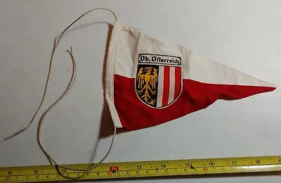 Vintage Double Sided Boat? Flag Austria Wolfgangsee Ob. Österreich  • 19.99$